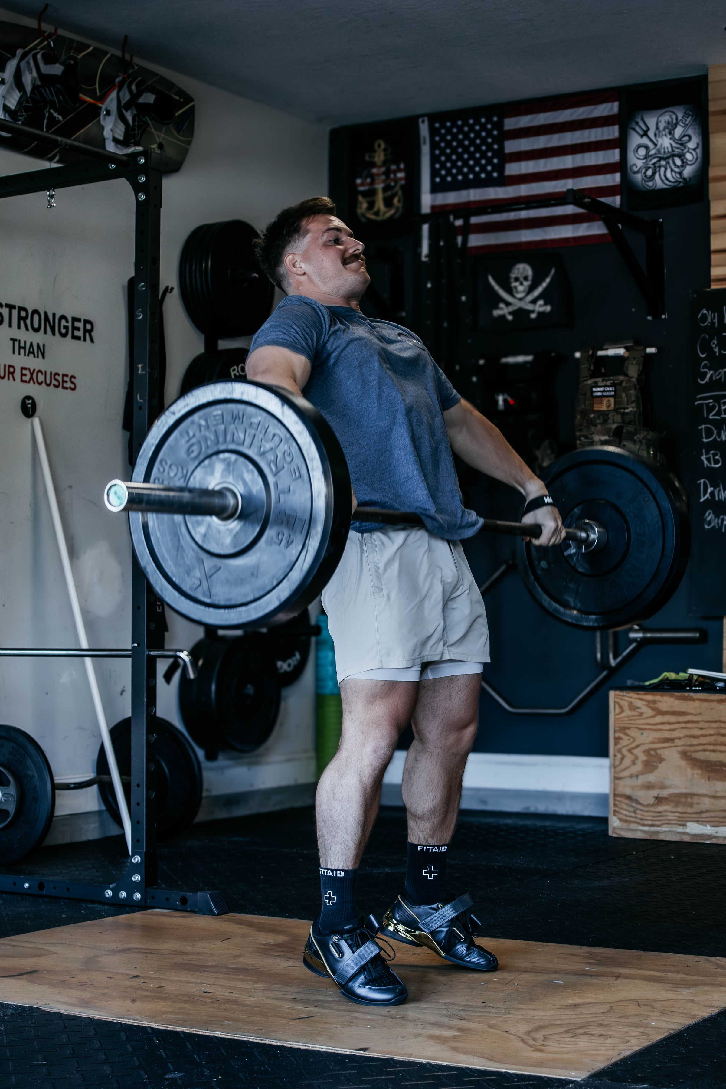 Barbell clean