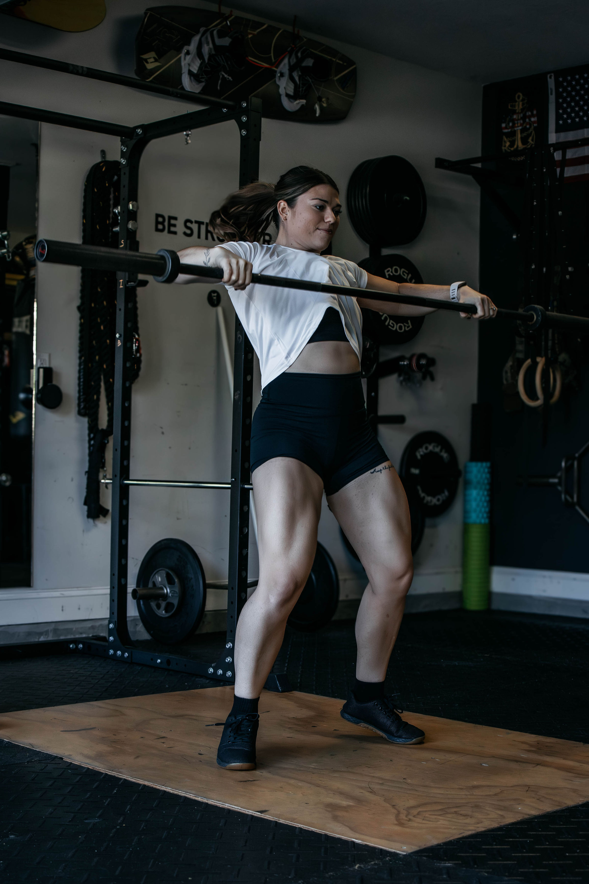 Barbell overhead